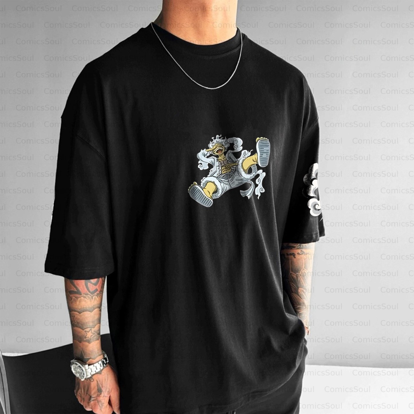 Unisex Anime Inspired Vintage T-shirt