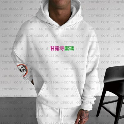 Unisex Anime Graphic Streetwear Vintage Plush Hoodie