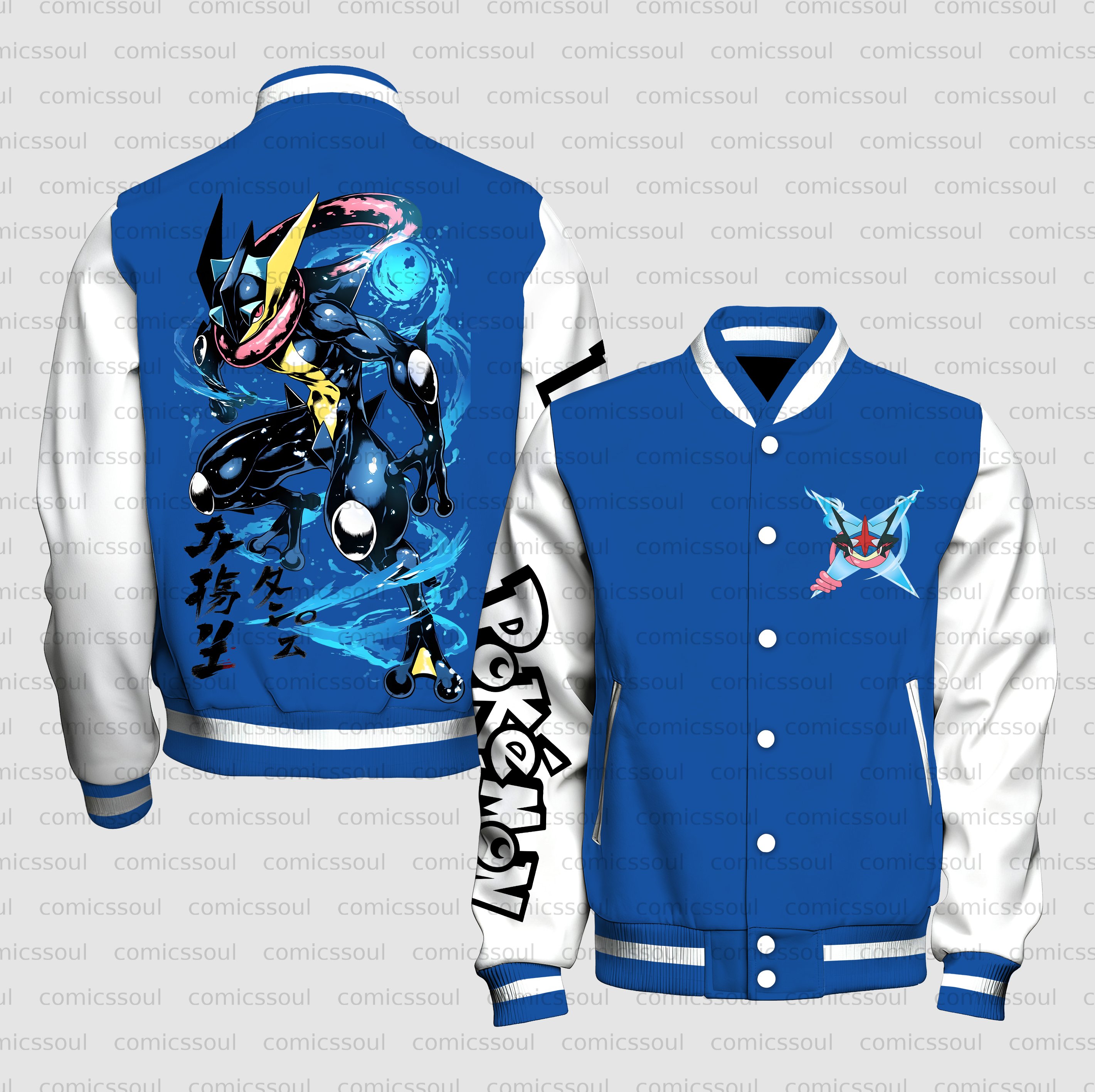 Unisex Vintage Anime Graphic Jacket