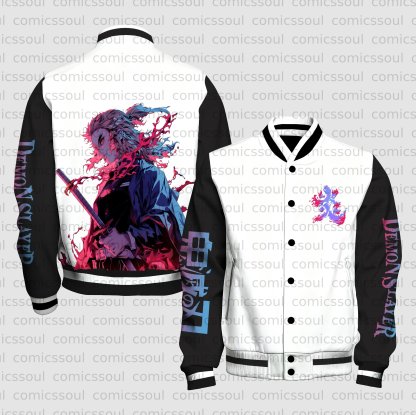 Unisex Vintage Anime Graphic Jacket