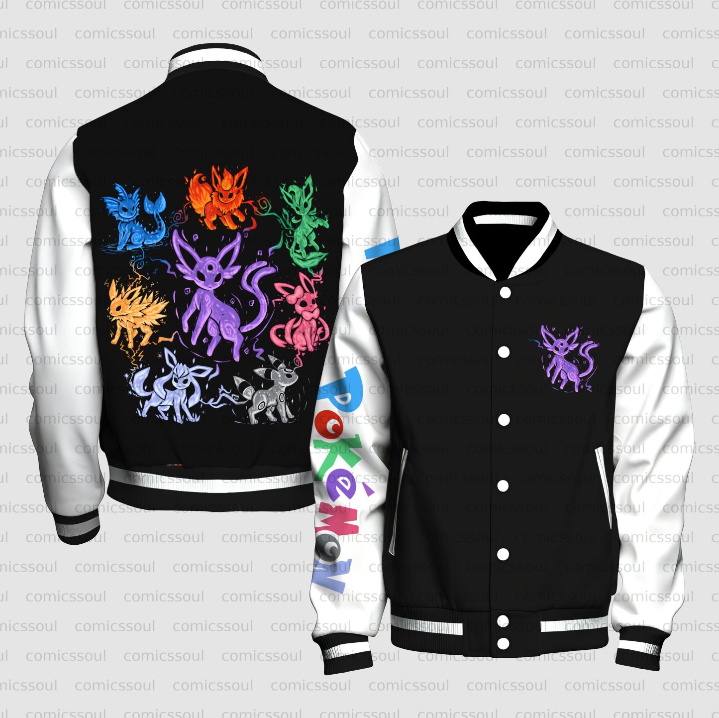 Unisex Vintage Anime Graphic Jacket