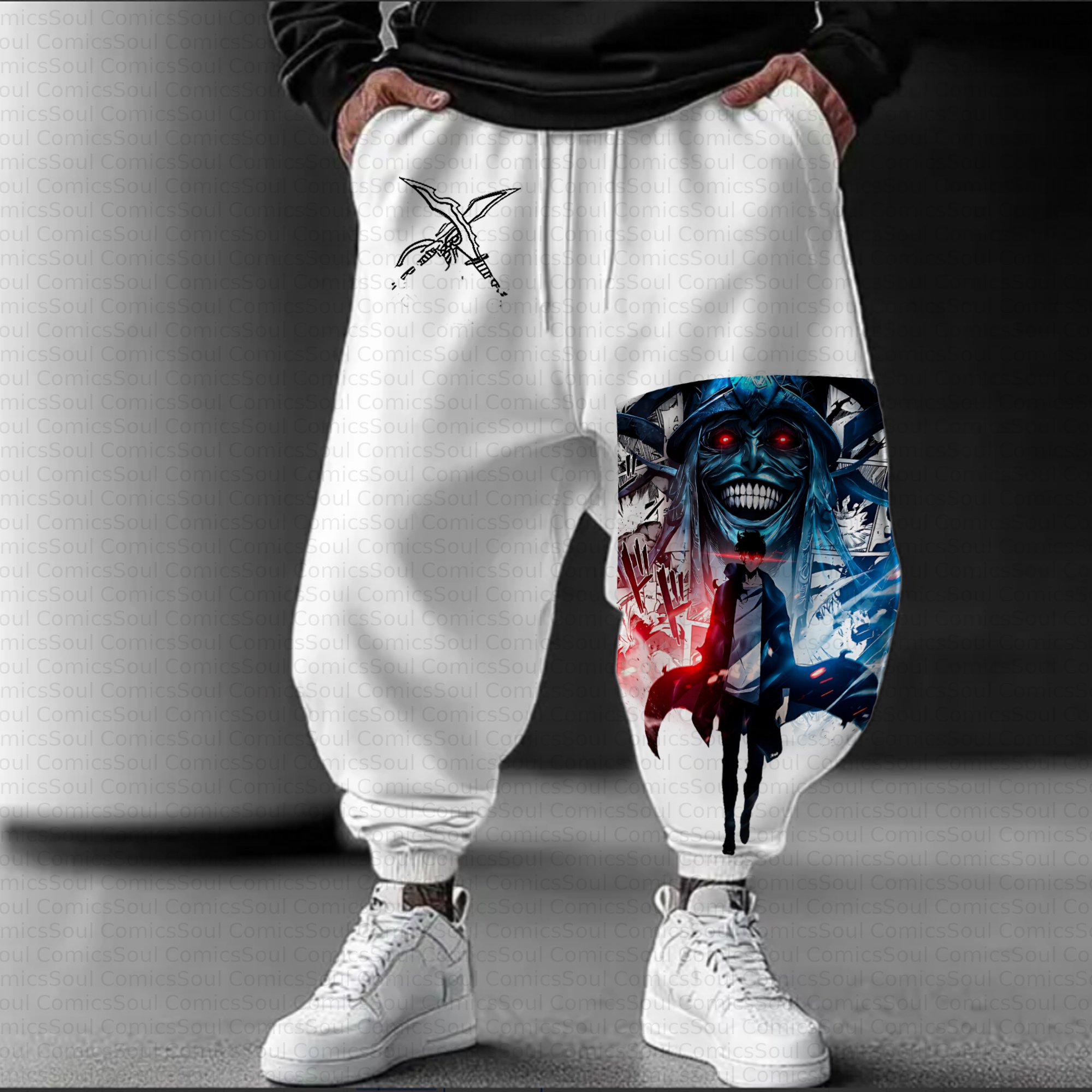 Unisex Casual Streetwear Plush Pants
