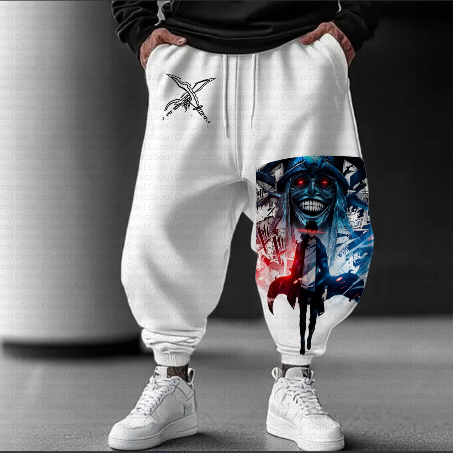 Unisex Casual Streetwear Plush Pants