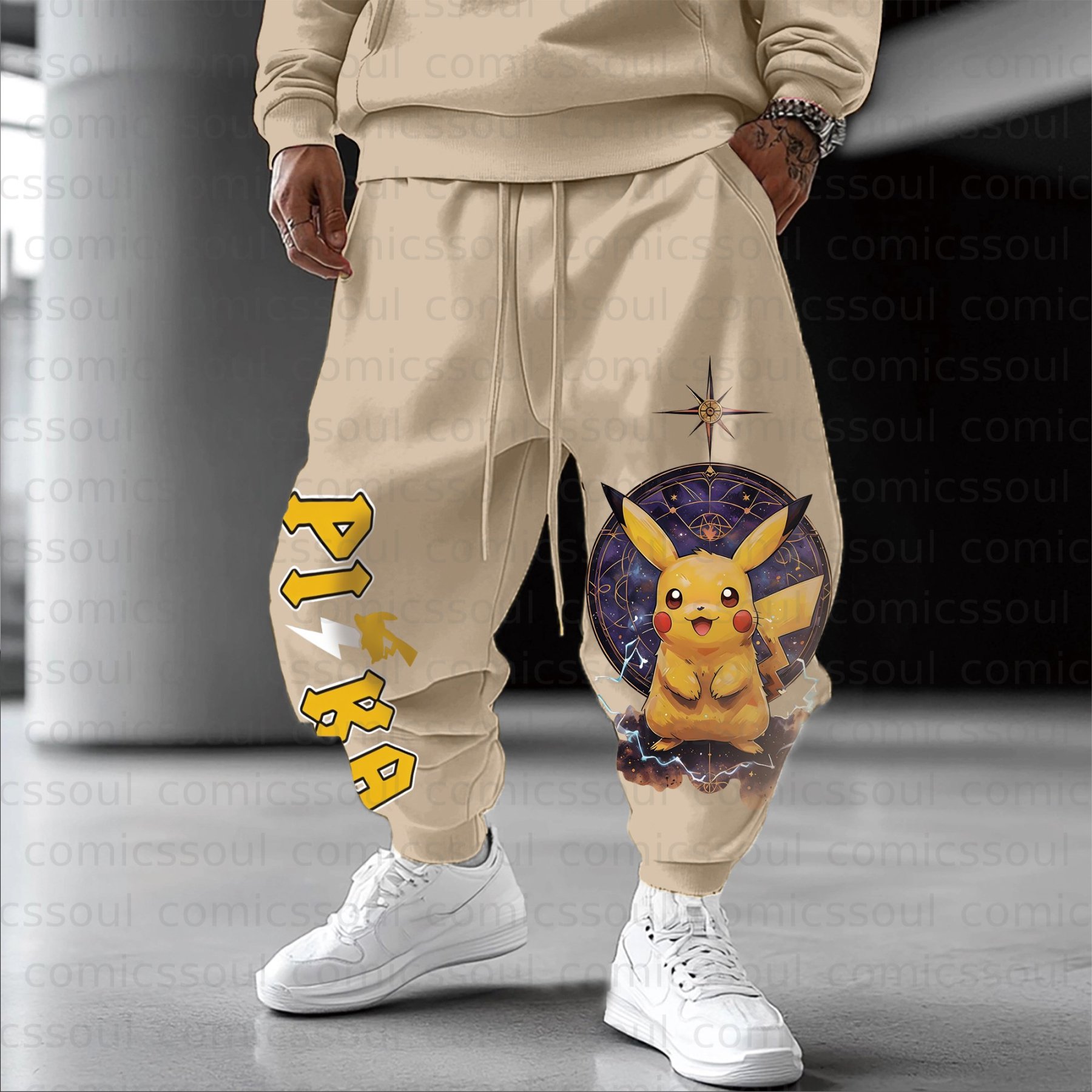 Unisex Anime Inspired Vintage Pants丨Pokémon