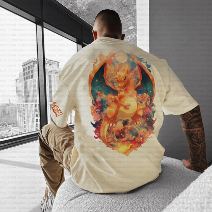 Unisex Anime Inspired Vintage T-Shirt