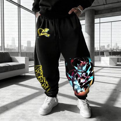 Unisex Casual Anime Streetwear Pant