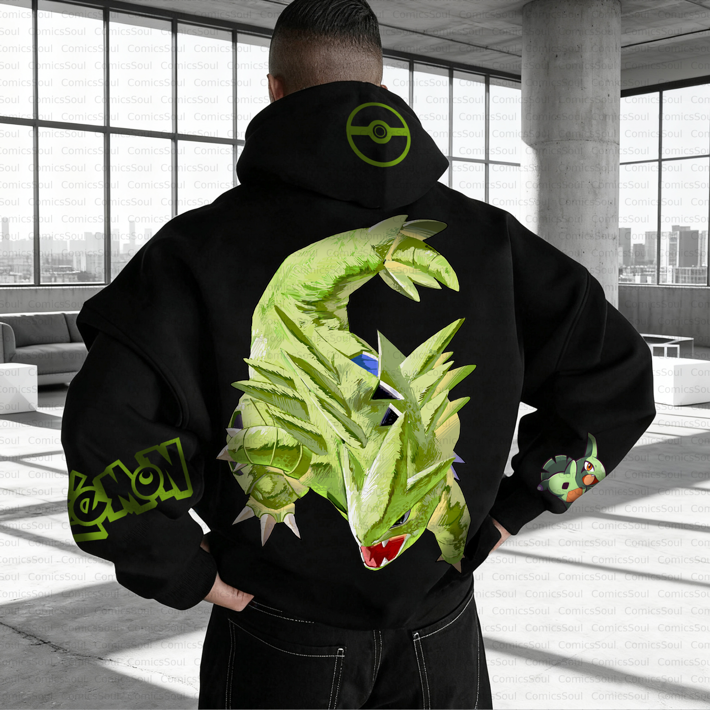 Unisex Anime Inspired Vintage Plush Hoodie