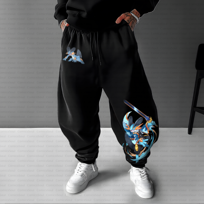 Unisex Casual Anime Streetwear Pant
