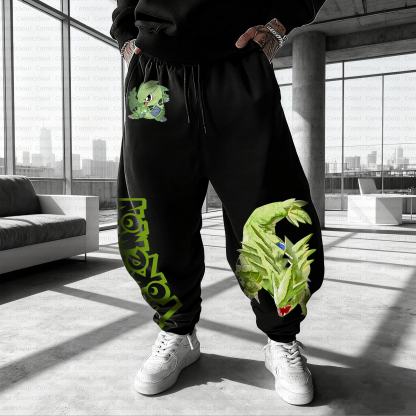 Unisex Casual Anime Streetwear Pant
