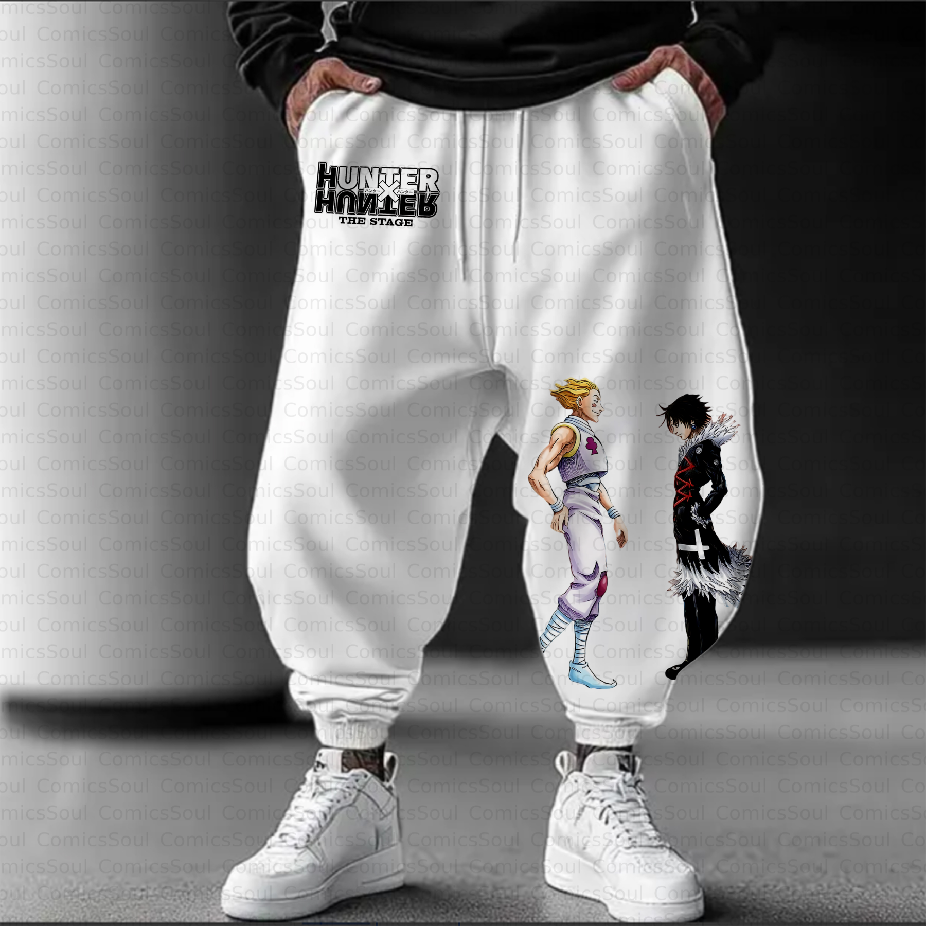 Unisex Casual Anime Streetwear Pant