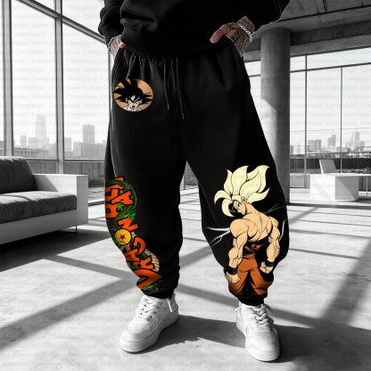 Unisex Casual Anime Streetwear Pant