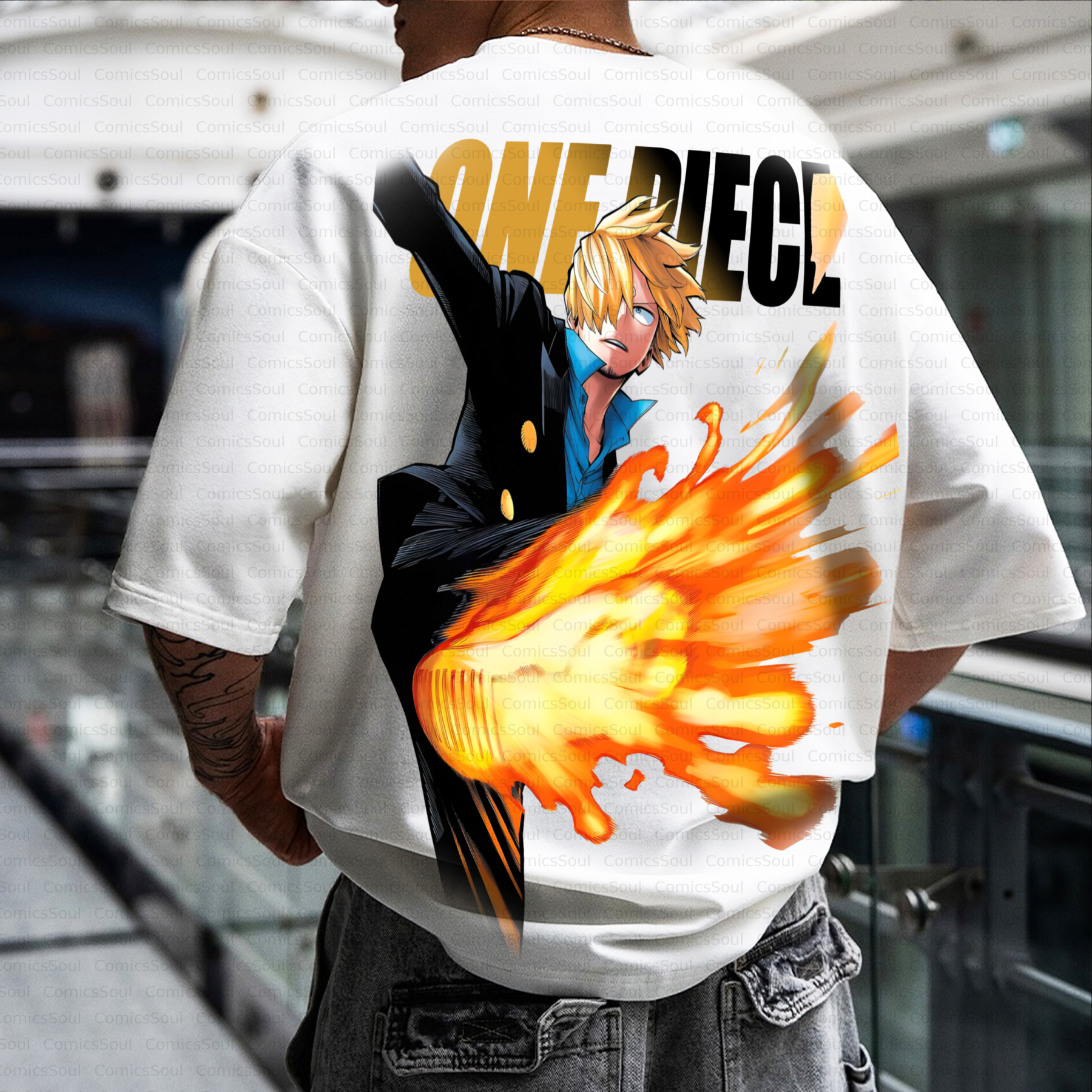 Unisex Anime Inspired Vintage T-Shirt