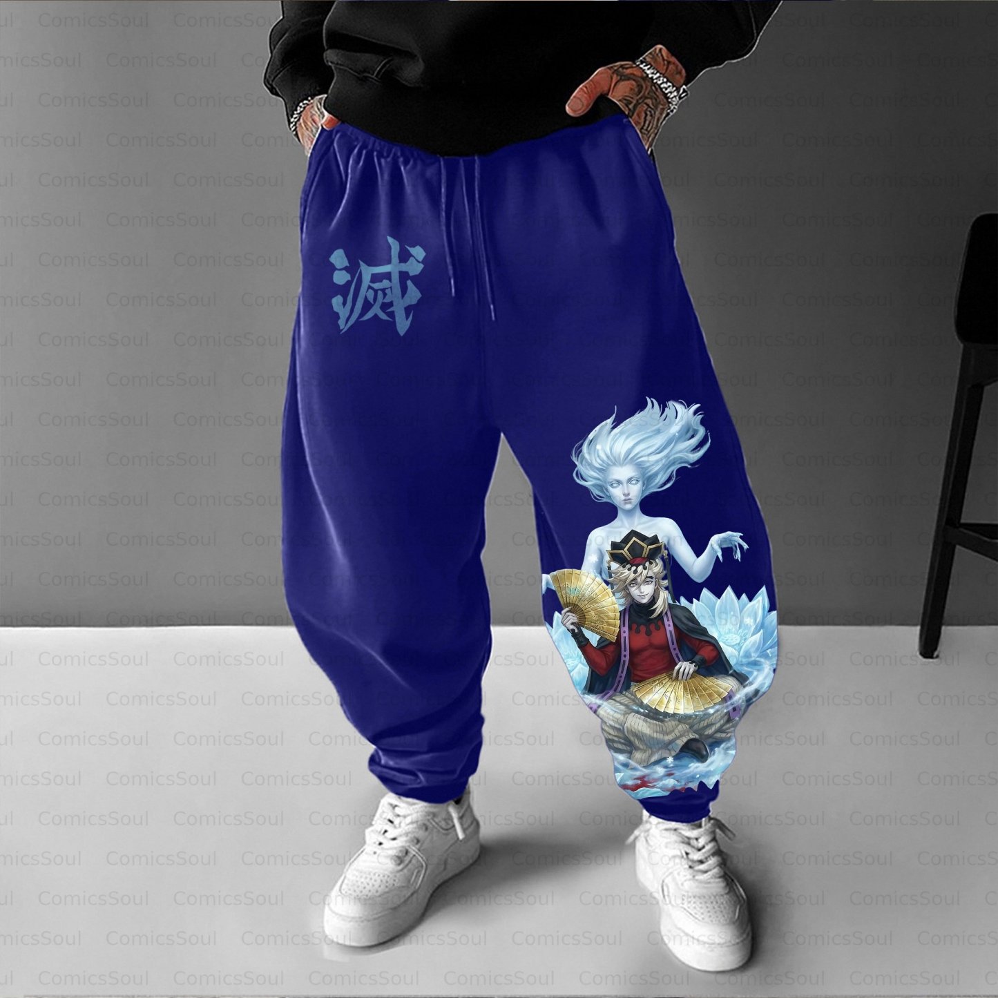 Unisex Casual Streetwear Plush Pants