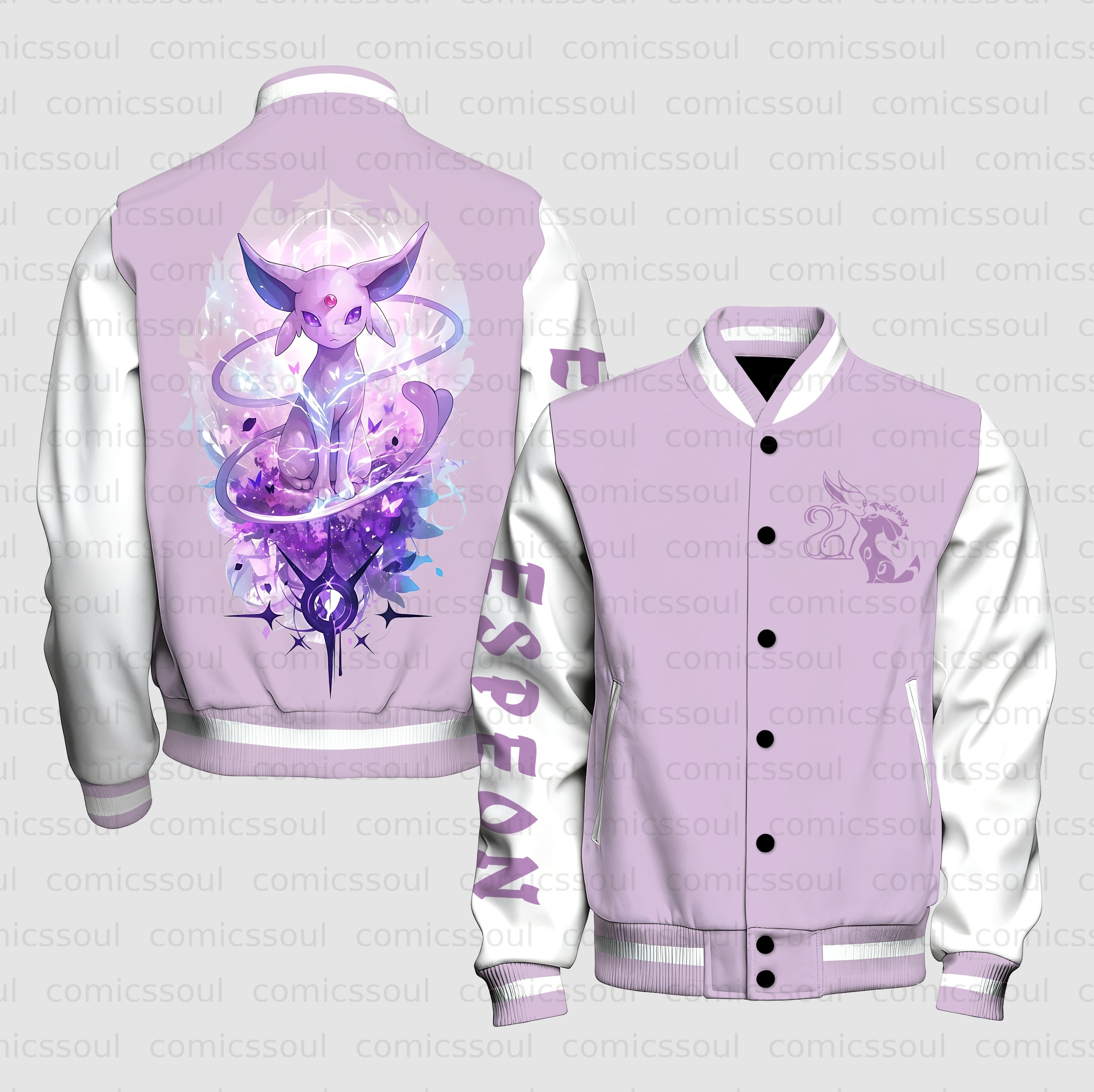 Unisex Vintage Anime Graphic Jacket