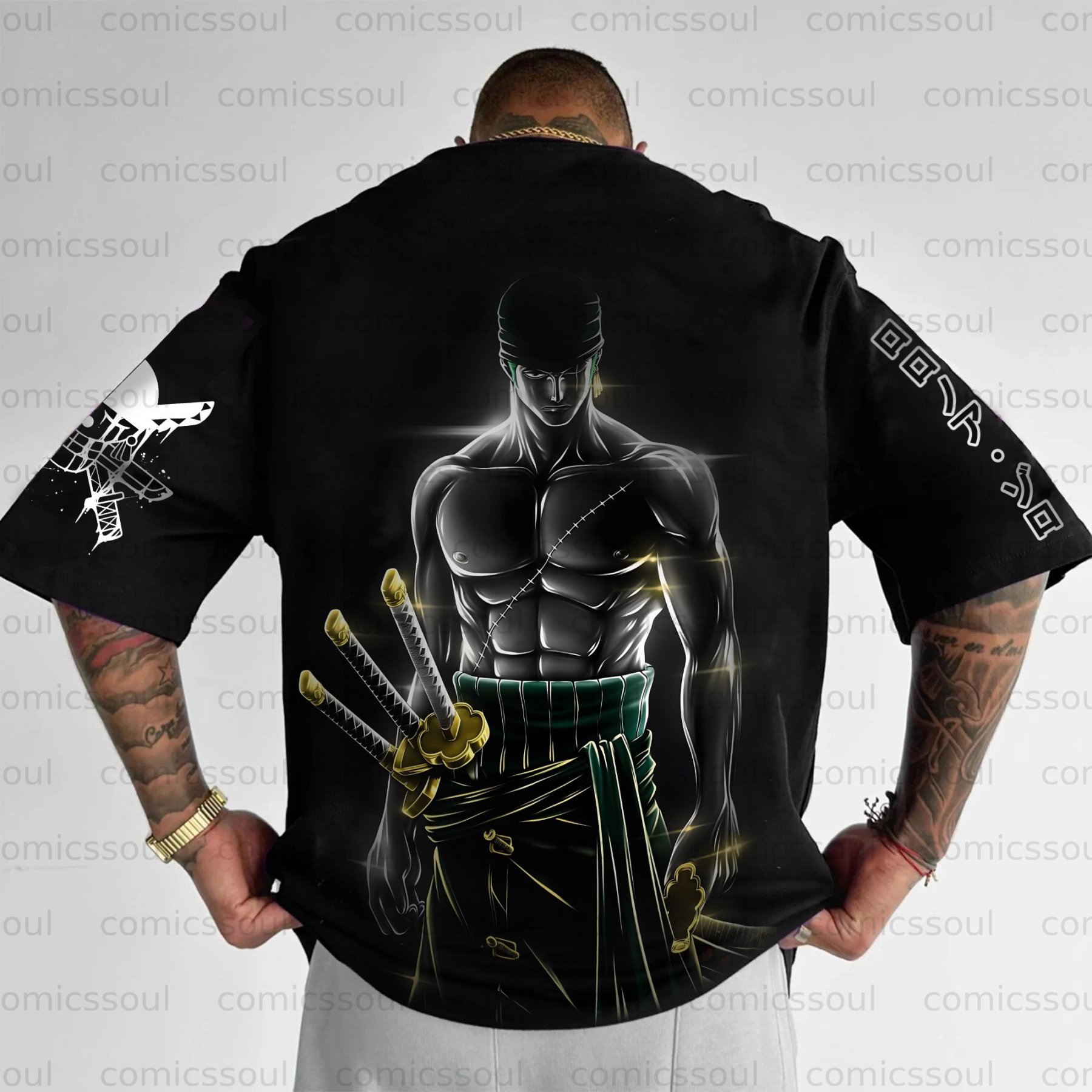 Unisex Anime Inspired Vintage T-Shirt