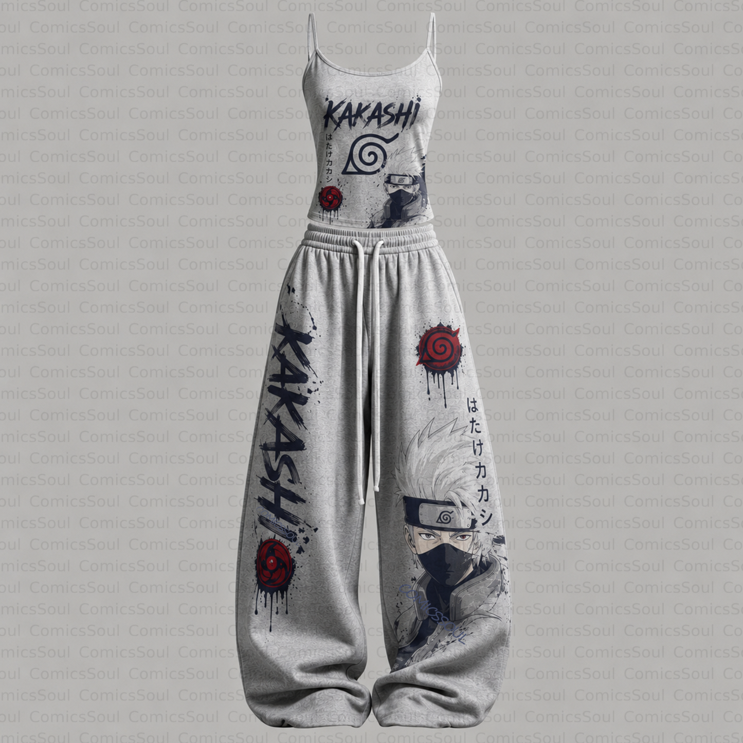 NARUTO Top & Elasticated Trousers Two-Piece Set