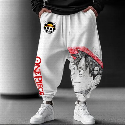 Unisex Casual Streetwear Plush Pants