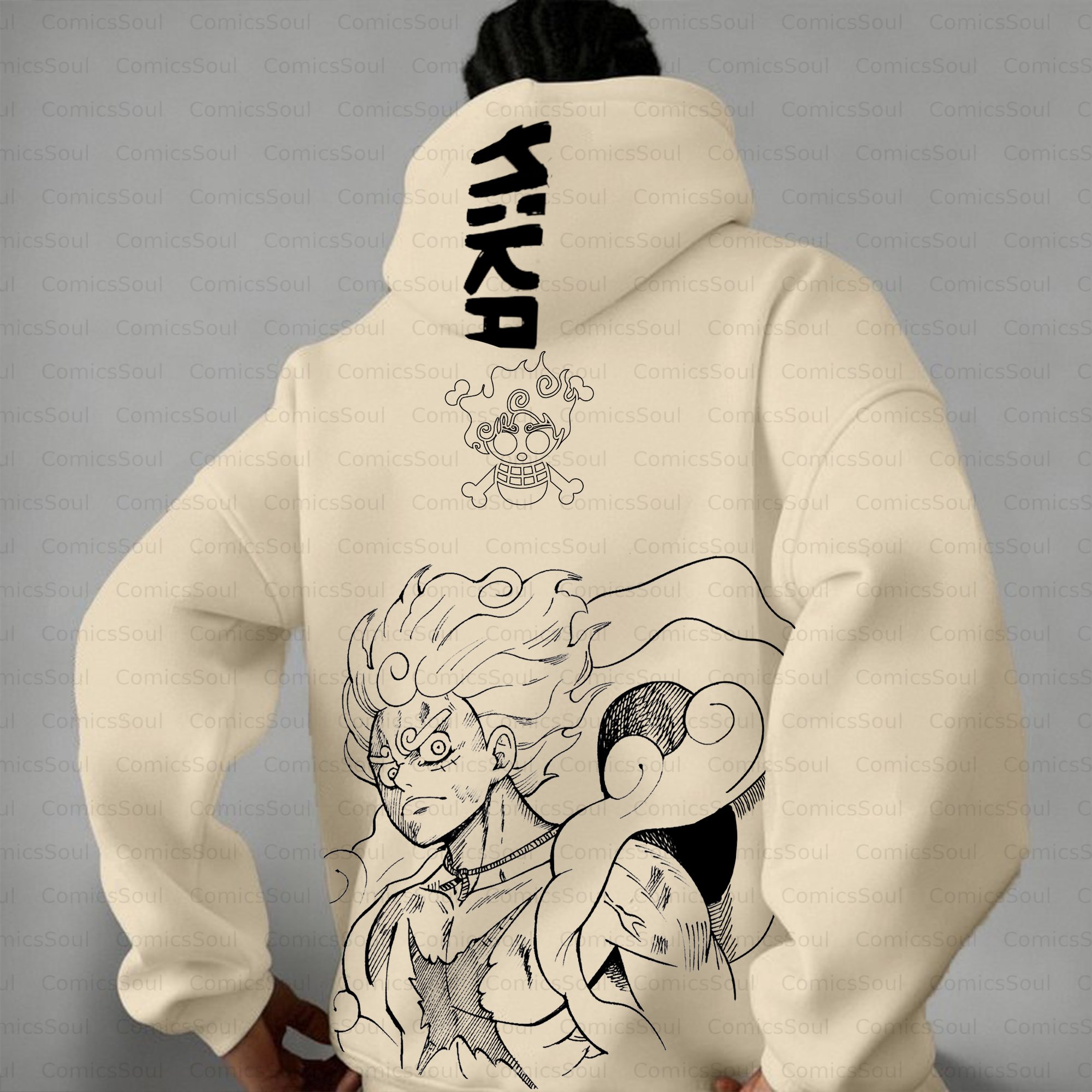 Unisex Graphic Streetwear Vintage Plush Hoodie