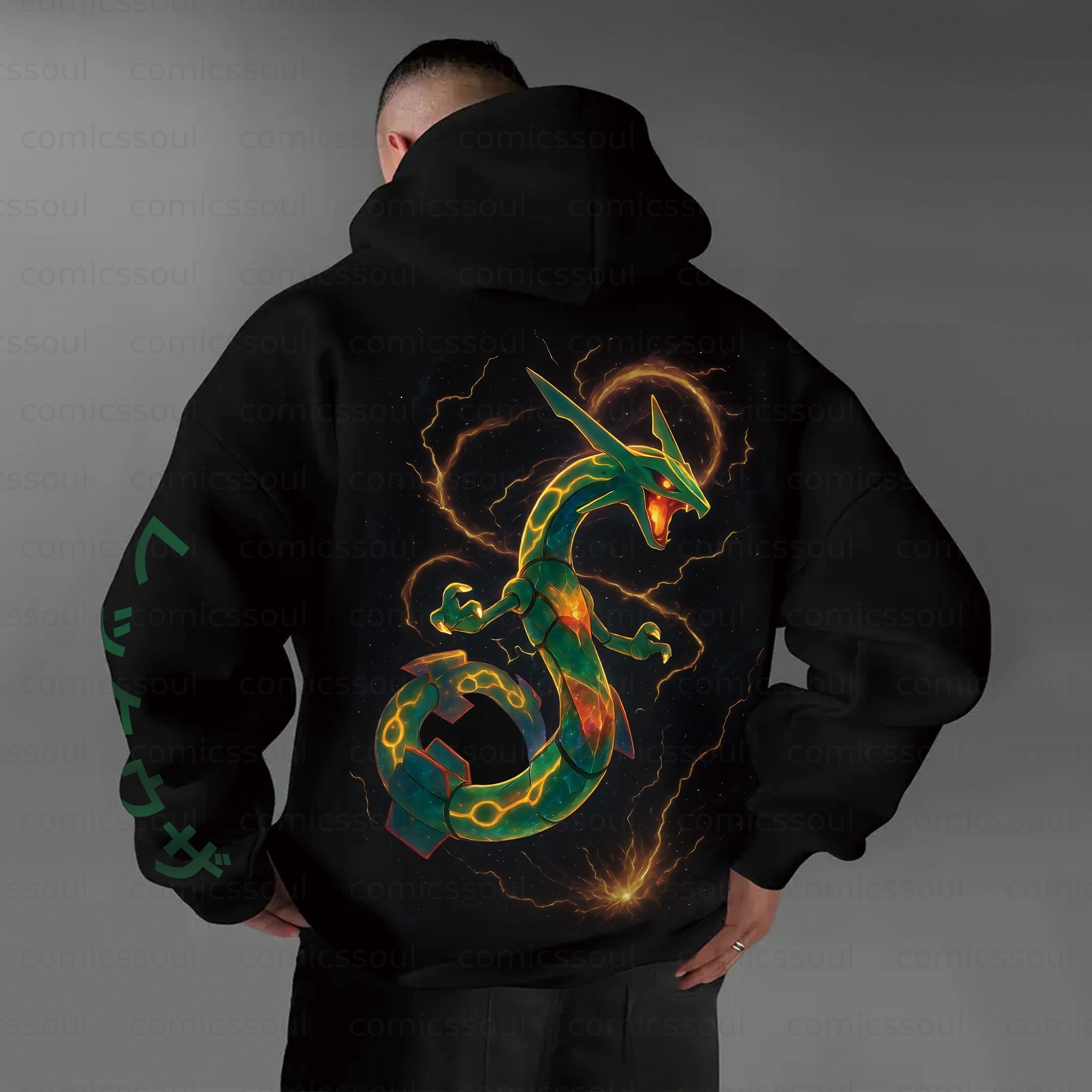 Unisex Anime Graphic Streetwear Vintage Plush Hoodie