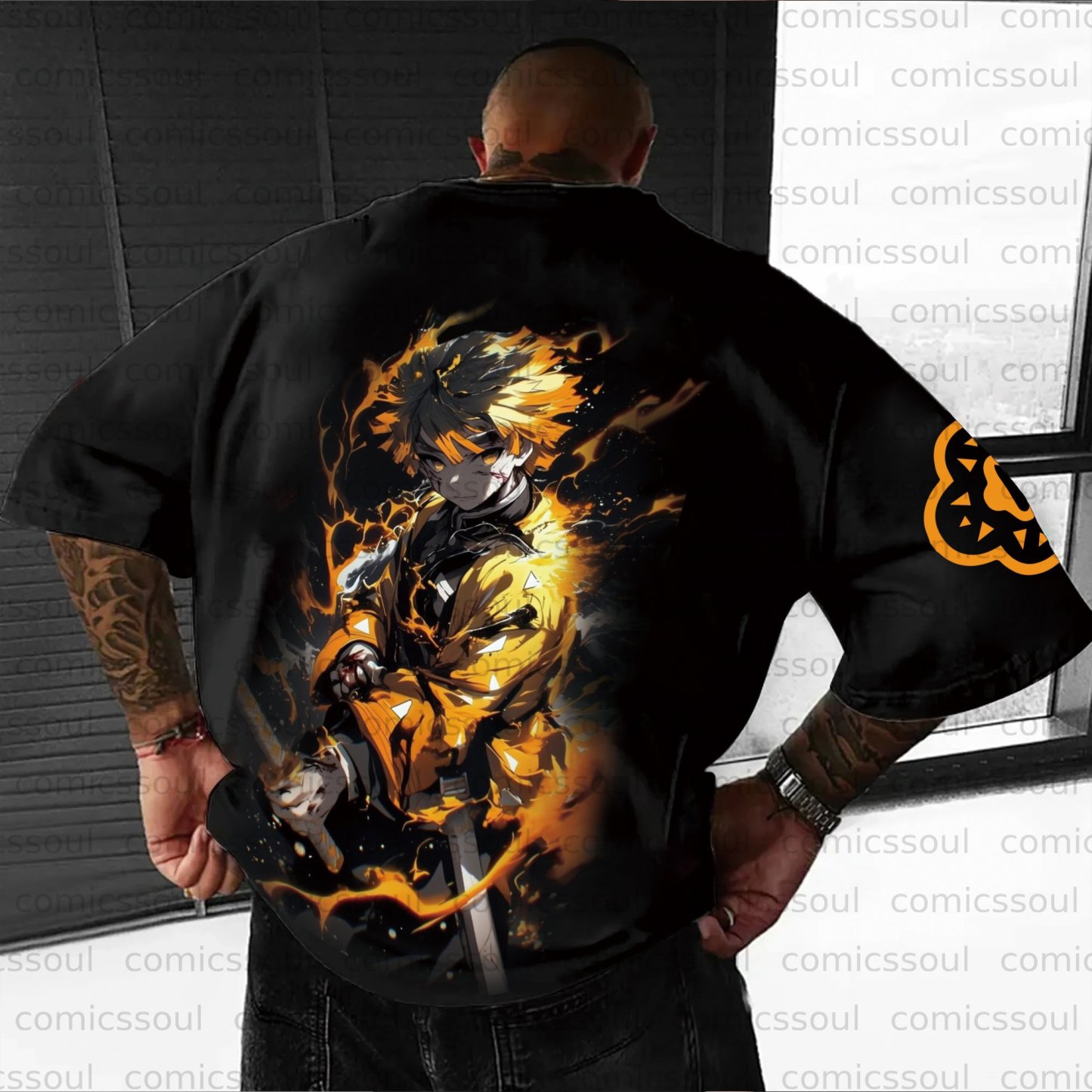 Unisex Anime Inspired Vintage T-Shirt