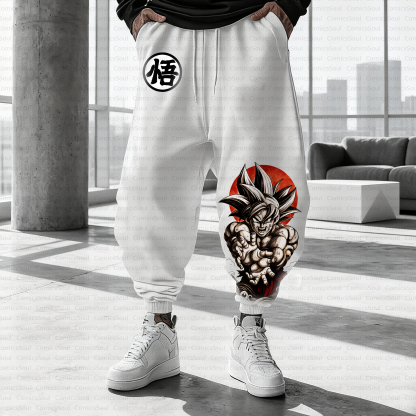 Unisex Casual Anime Streetwear Pant
