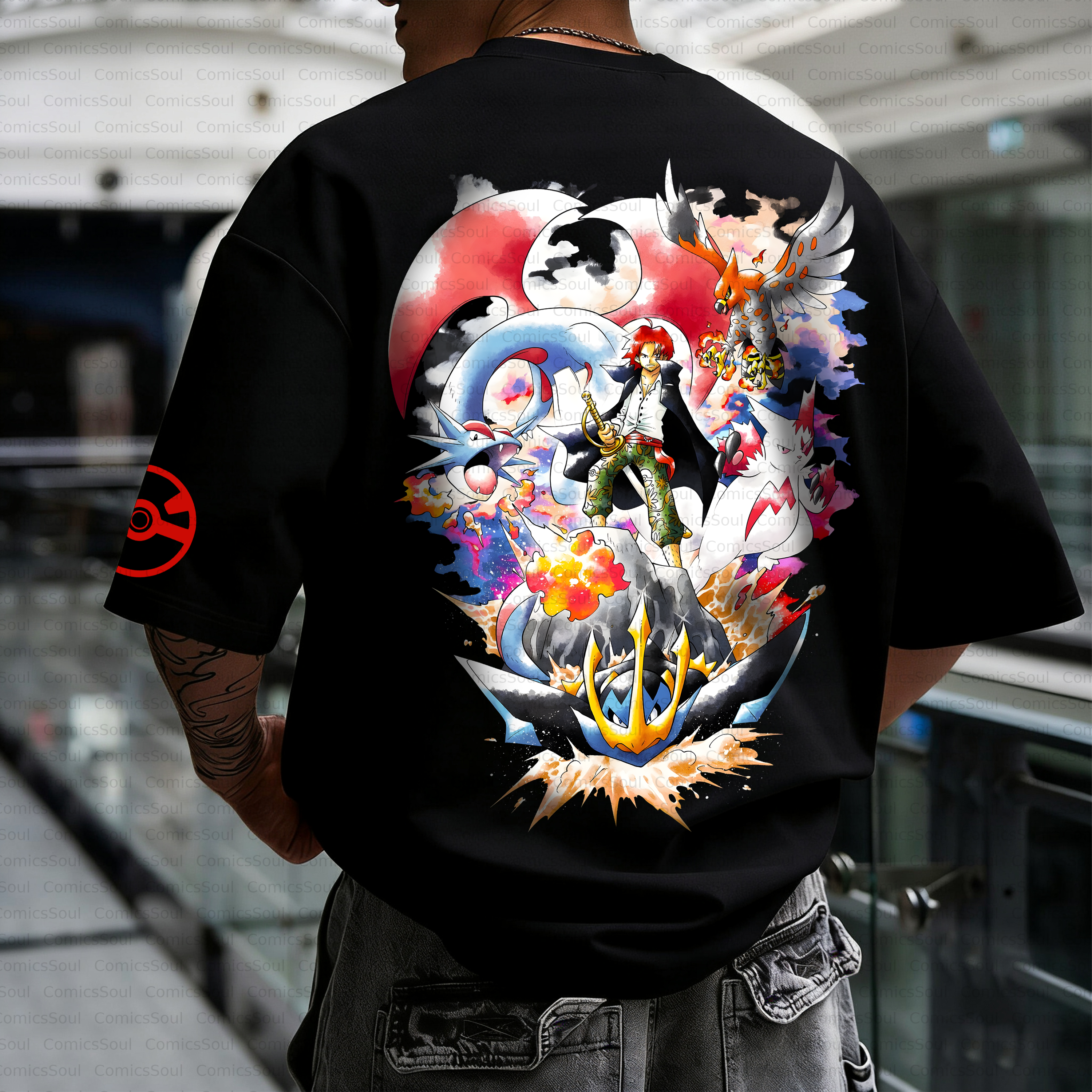 Unisex Anime Inspired Vintage T-Shirt