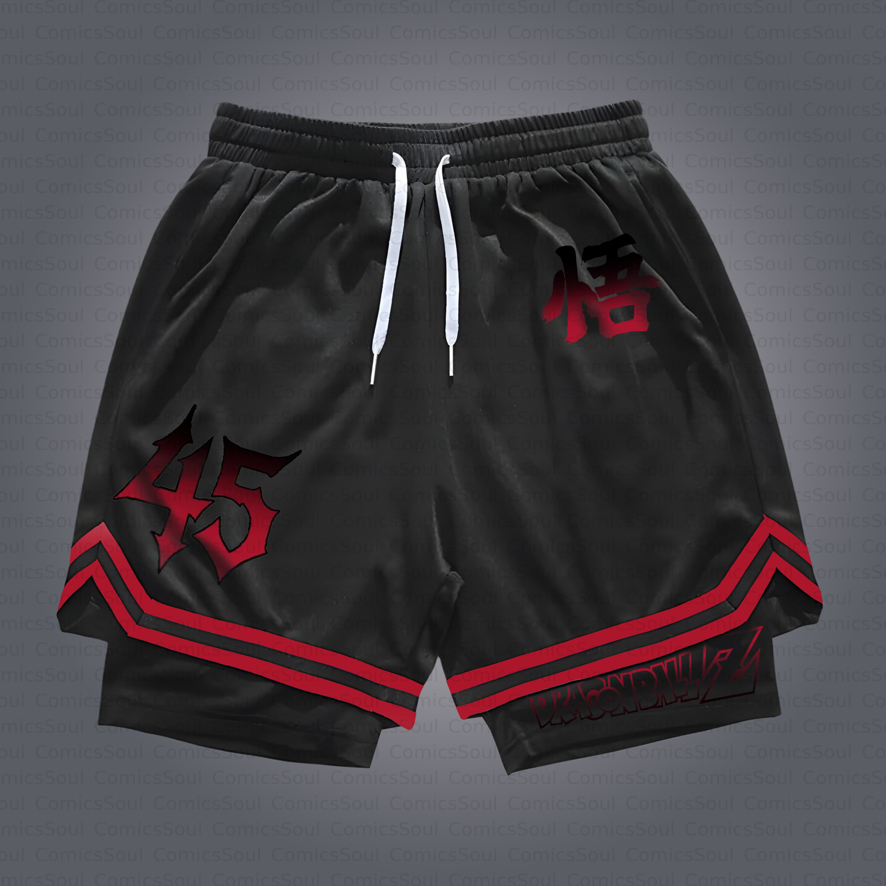 Unisex Casual Anime Style Shorts