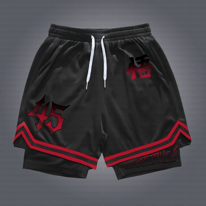 Unisex Casual Anime Style Shorts