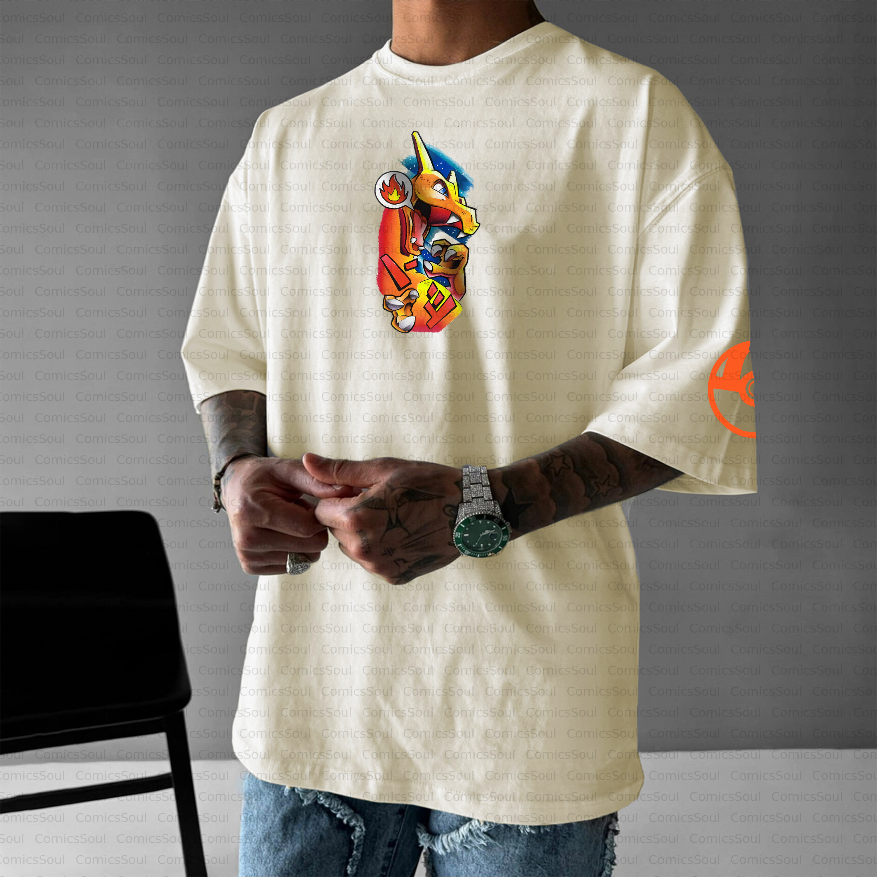 Unisex Anime Inspired Vintage T-Shirt