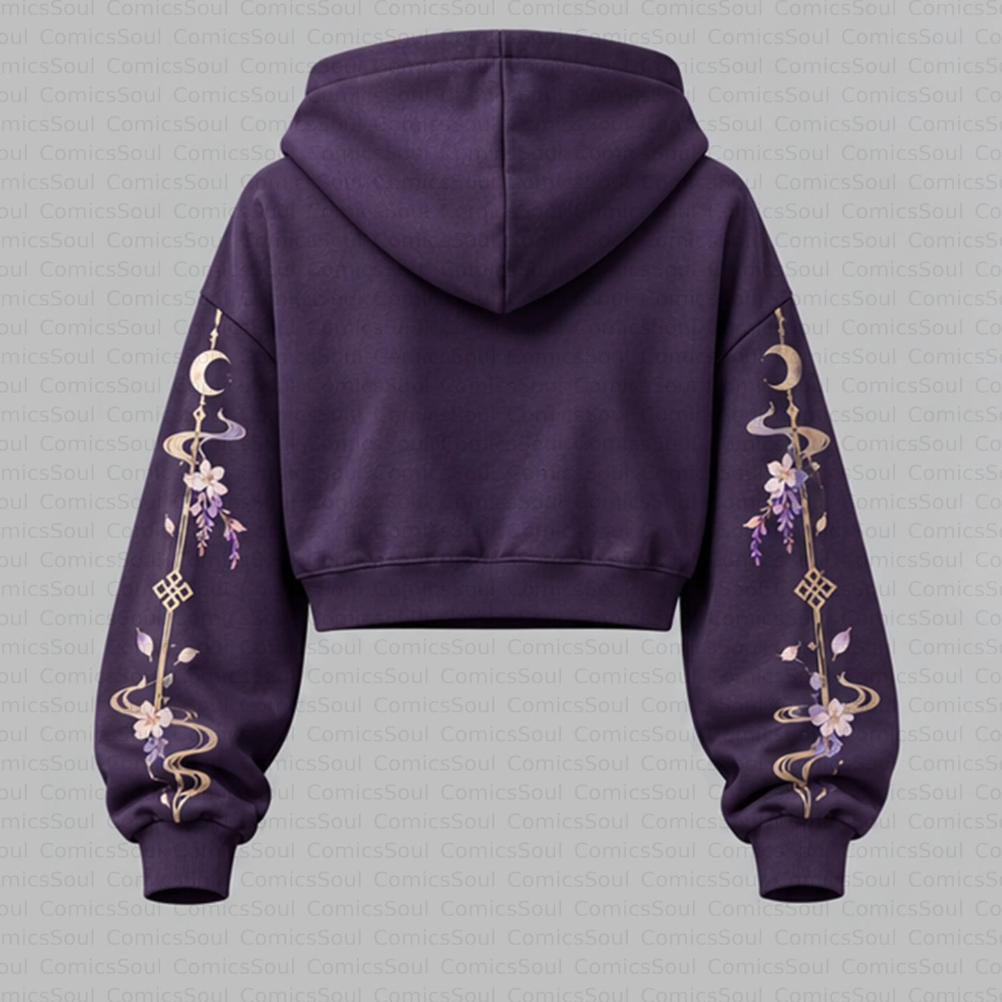 The Apothecary Diaries Cropped Long Sleeve Hoodie & High Waist Jogger Pants Two Piece