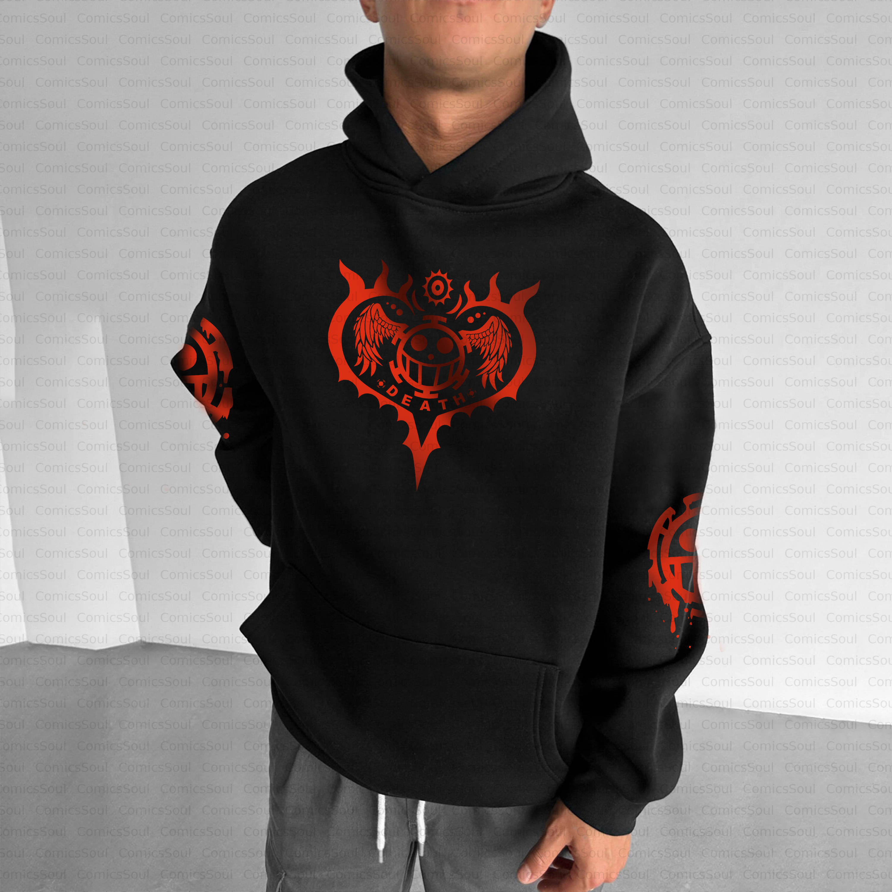 Unisex Graphic Streetwear Vintage Plush Hoodie