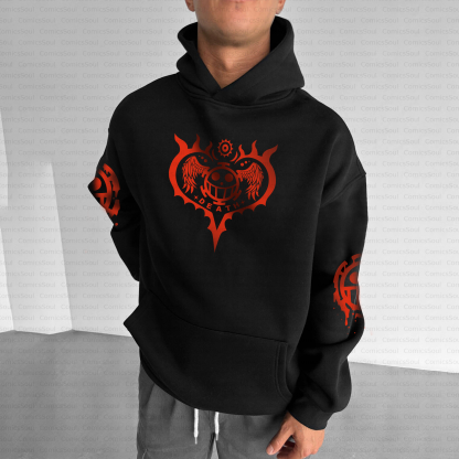 Unisex Graphic Streetwear Vintage Plush Hoodie