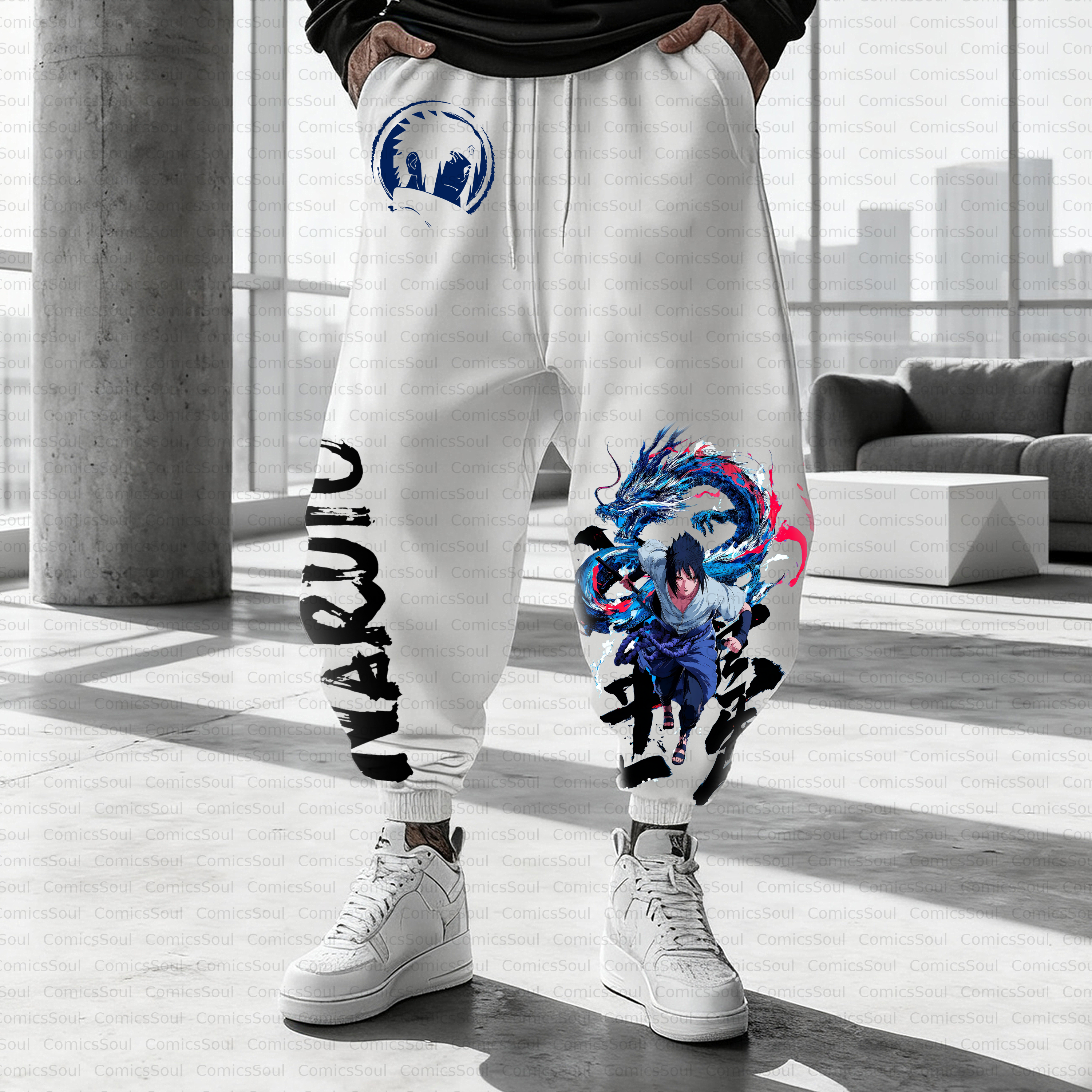 Unisex Casual Anime Streetwear Pant