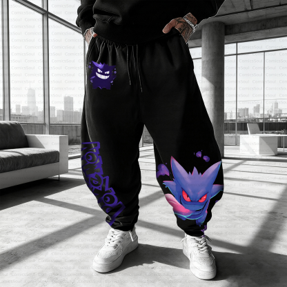 Unisex Casual Anime Streetwear Pant