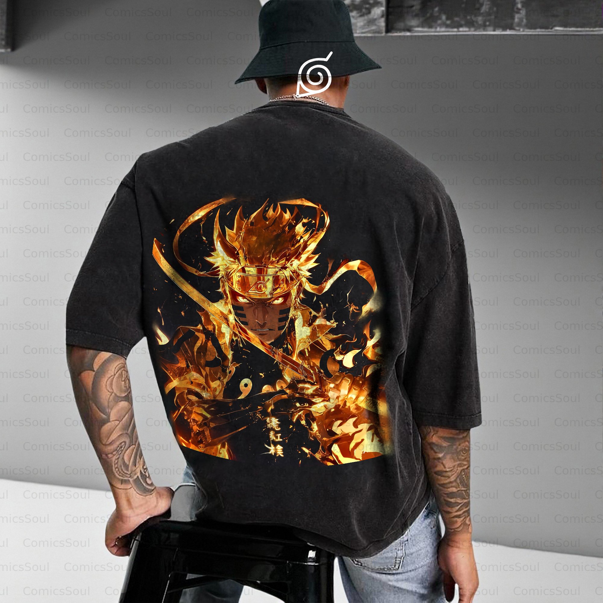 Unisex  Inspired Vintage Washed T-Shirt