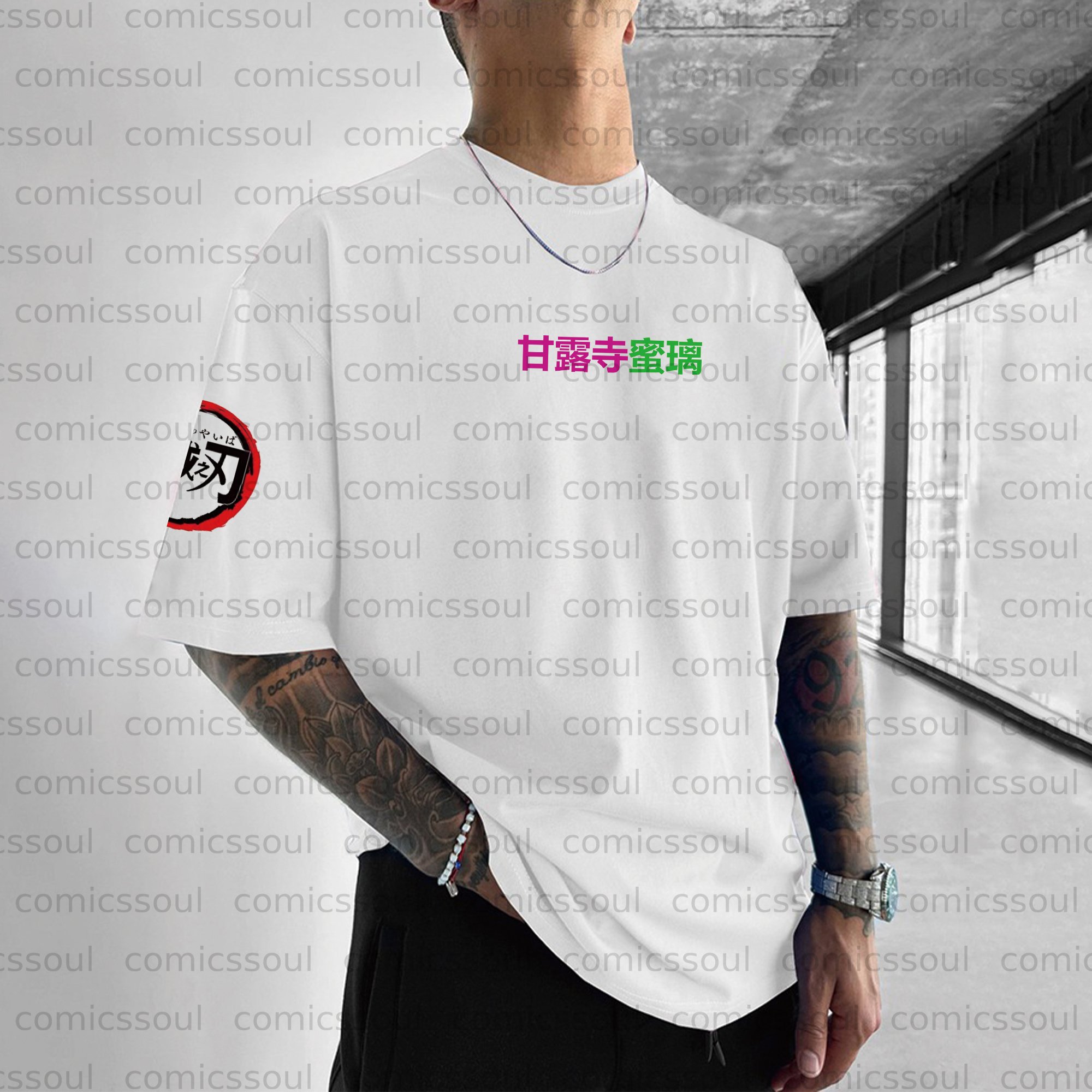 Unisex Anime Inspired Vintage T-Shirt