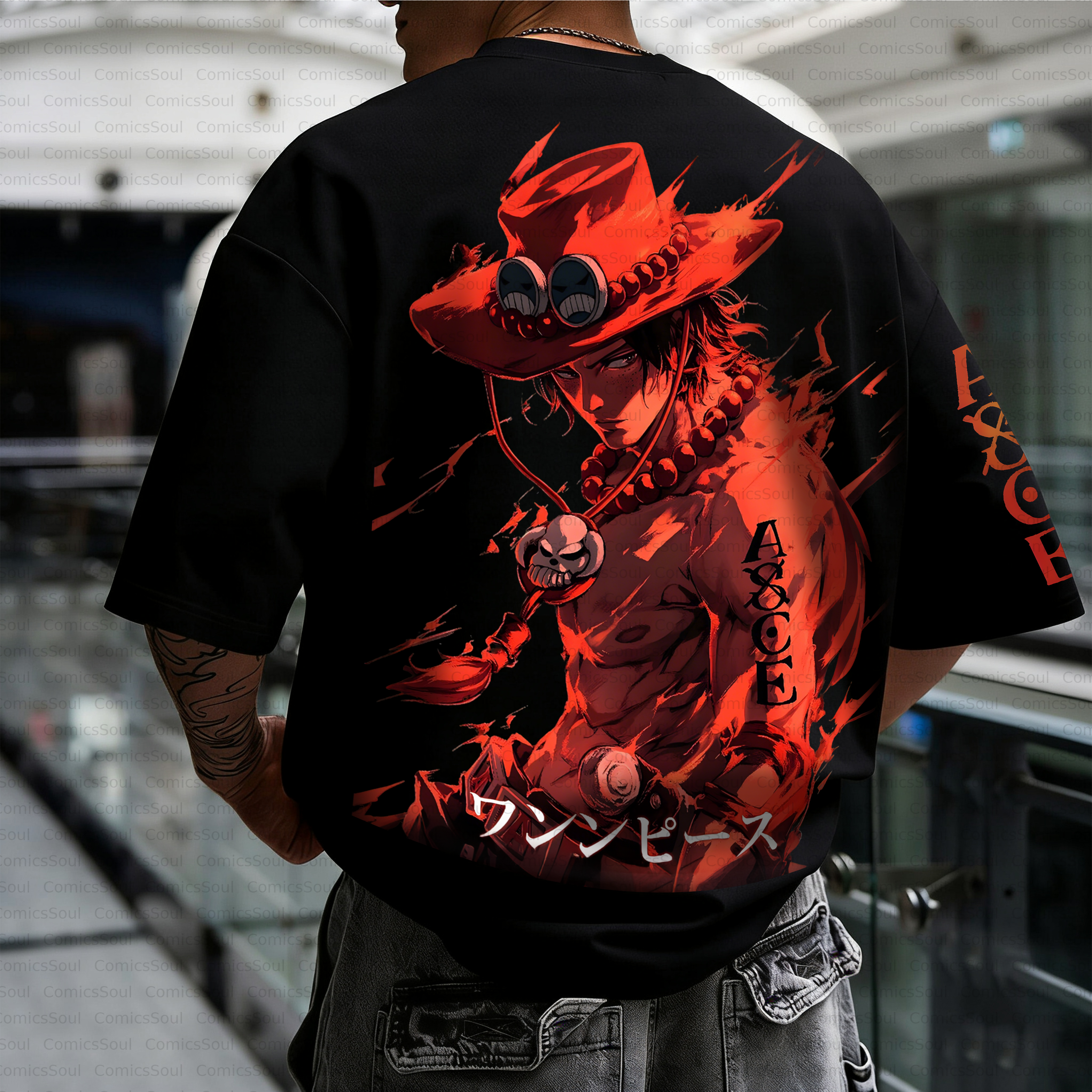 Unisex Anime Inspired Vintage T-Shirt