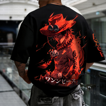 Unisex Anime Inspired Vintage T-Shirt