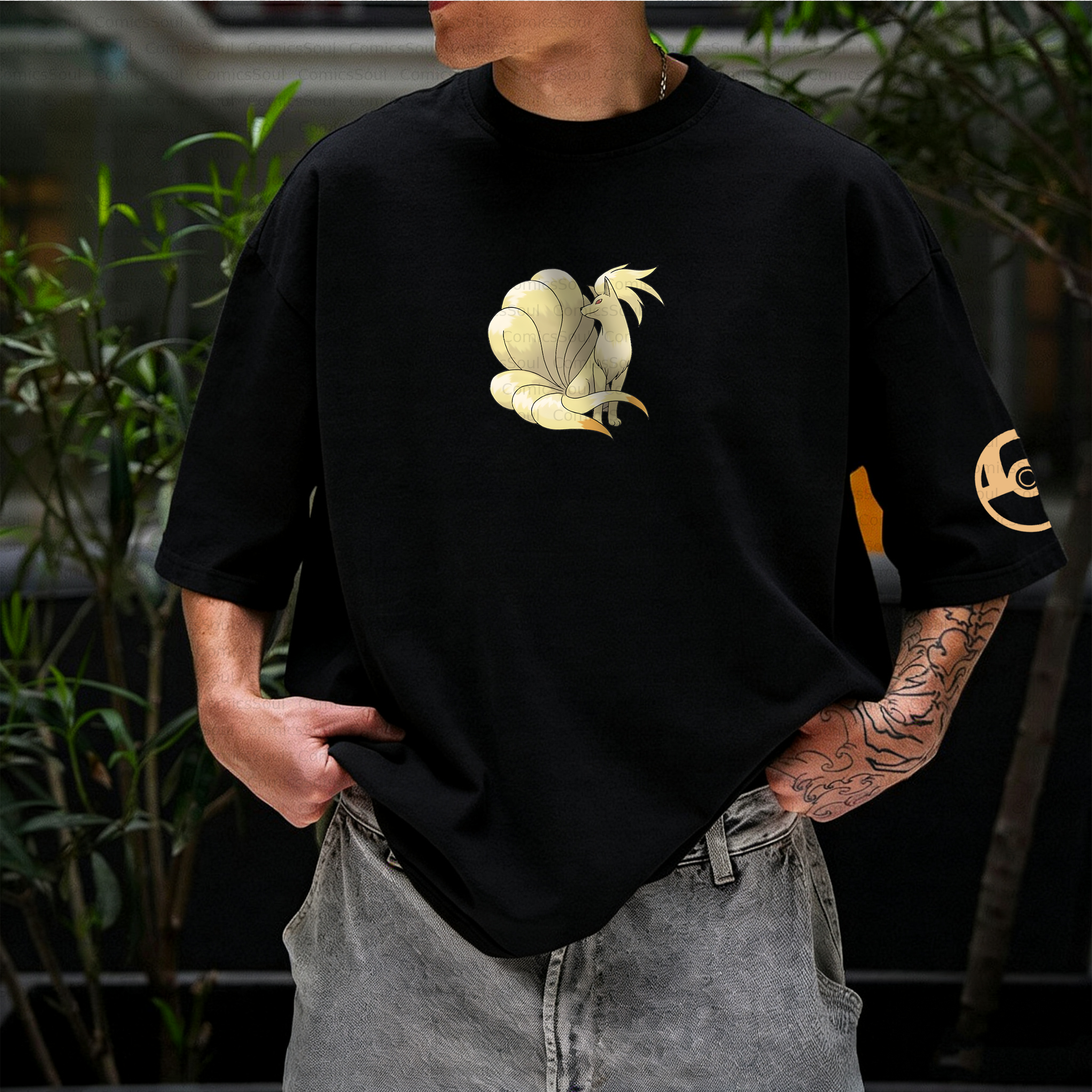 Unisex Anime Inspired Vintage T-Shirt