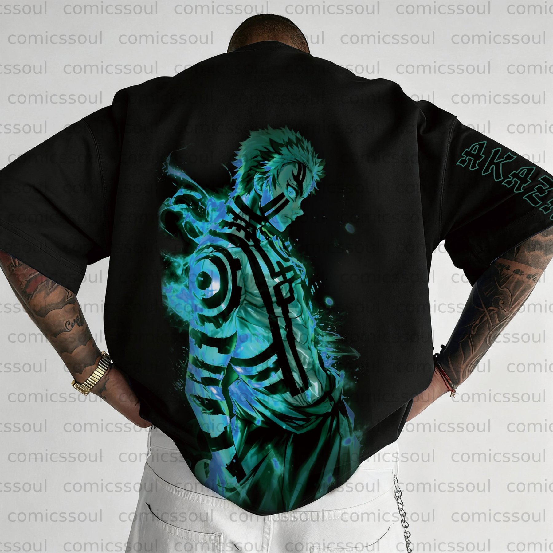 Unisex Anime Inspired Vintage T-Shirt