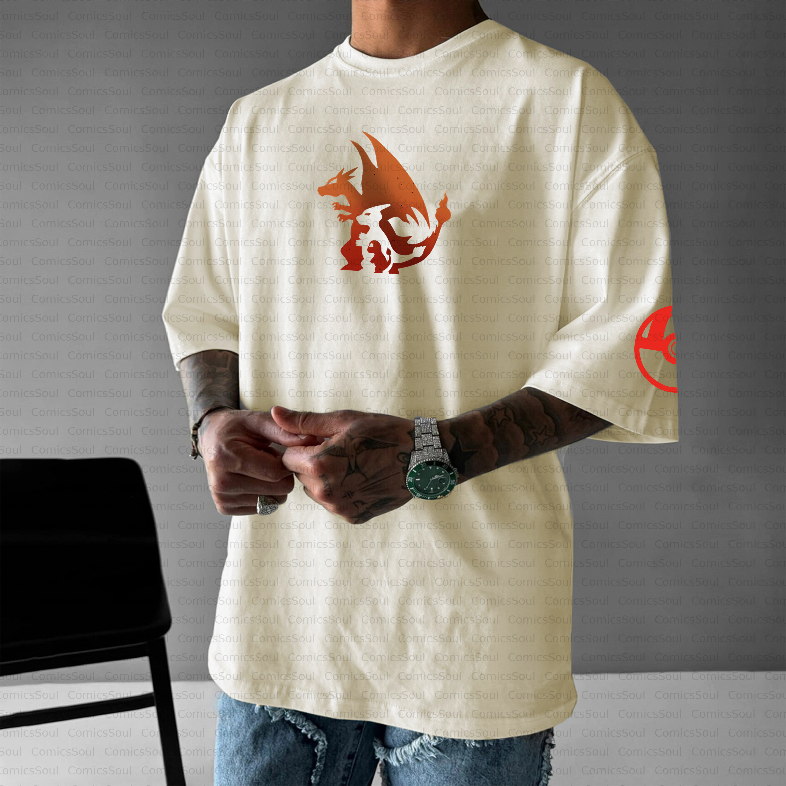 Unisex Anime Inspired Vintage T-Shirt