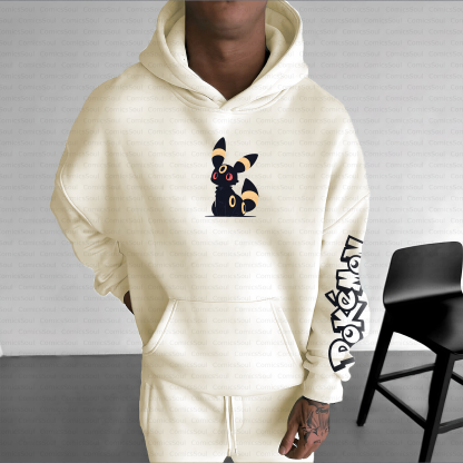 Unisex Anime Inspired Vintage Plush Hoodie