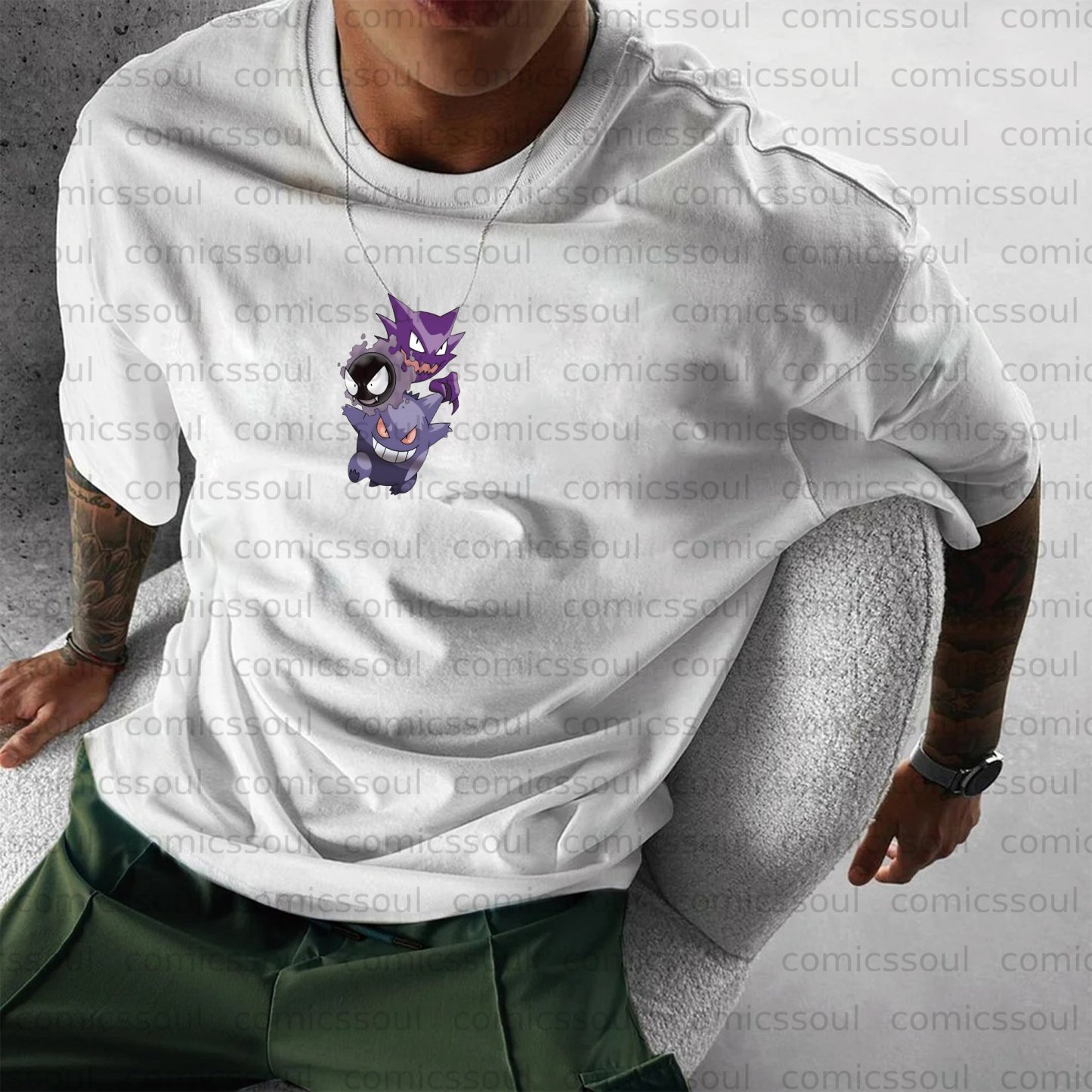 Unisex Anime Inspired Vintage T-Shirt