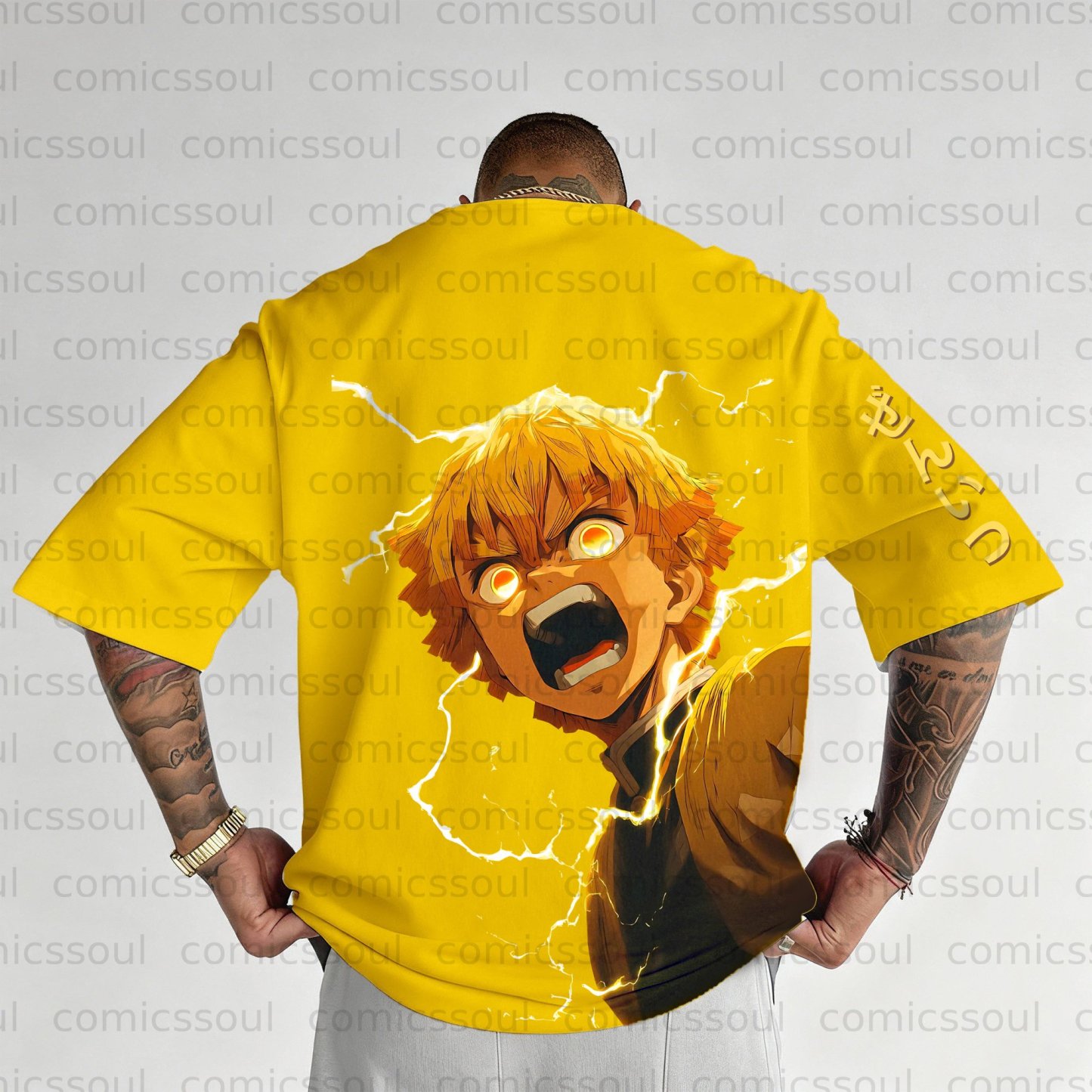 Unisex Anime Inspired Vintage T-Shirt