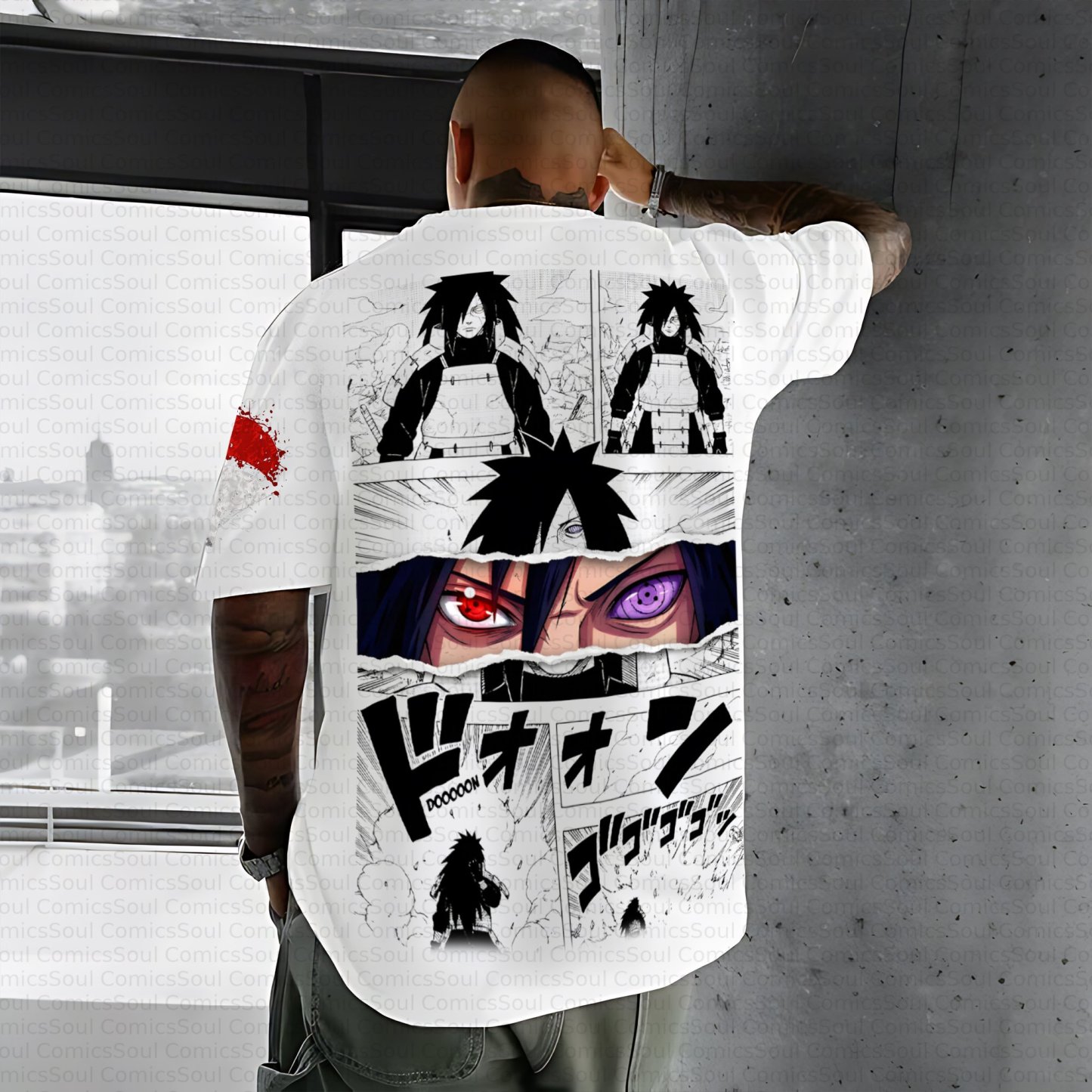 Unisex Anime Inspired Vintage T-shirt