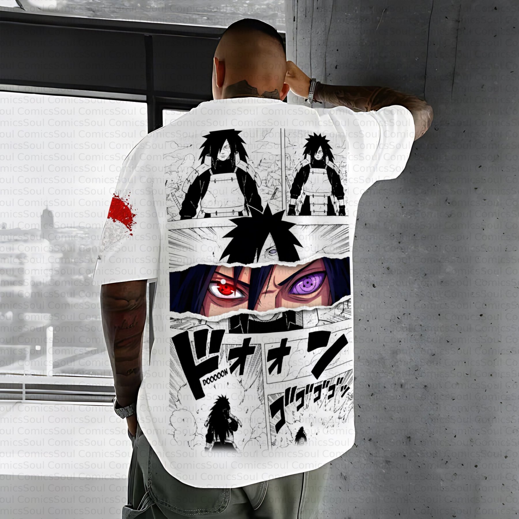 Unisex Anime Inspired Vintage T-shirt