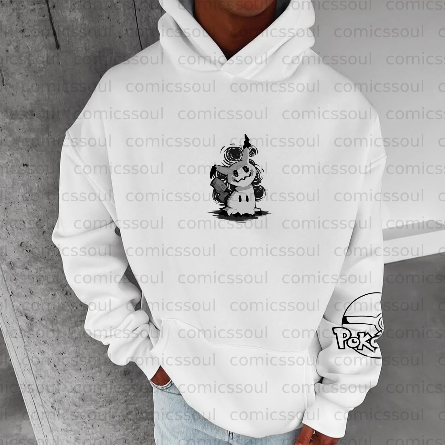 Unisex Anime Graphic Streetwear Vintage Hoodie