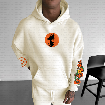 Unisex Anime Inspired Vintage Plush Hoodie
