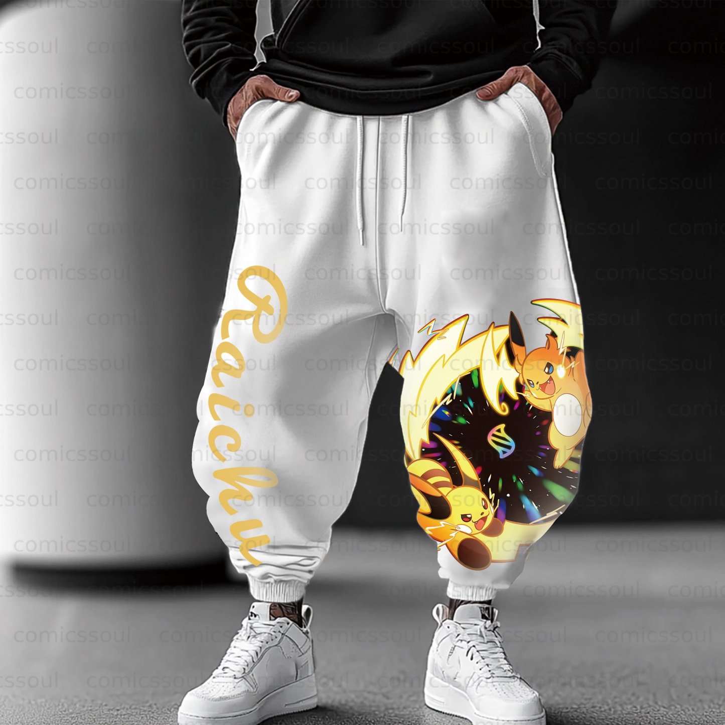 Unisex Anime Inspired Vintage Pants