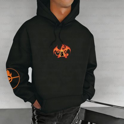 Unisex Anime Graphic Streetwear Vintage Plush Hoodie